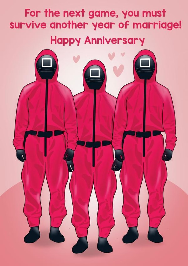 Squid games marriage created by Lucy Rose Party