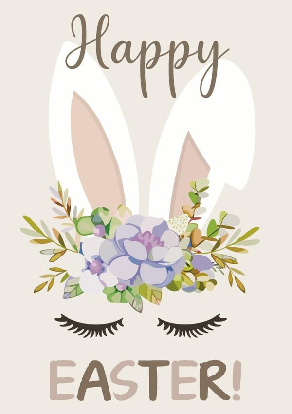 Cute Easter Bunny Card created by Catherine Bancroft