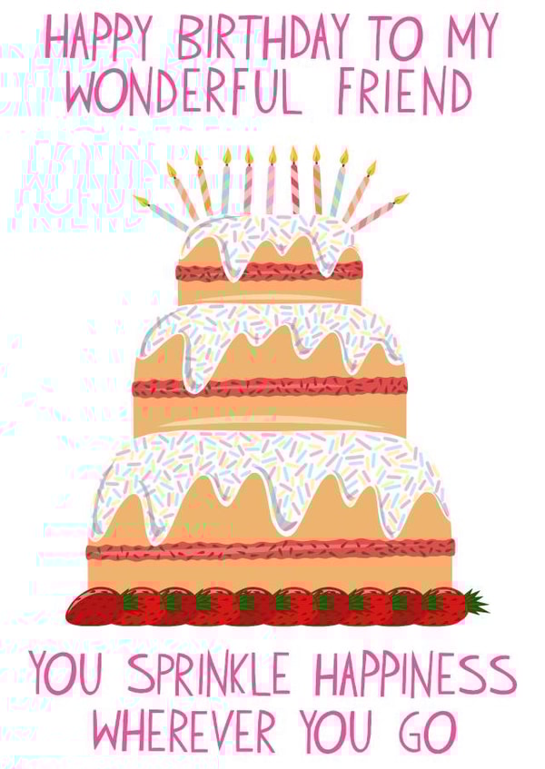 Sprinkle Happiness  created by Emily Crofts