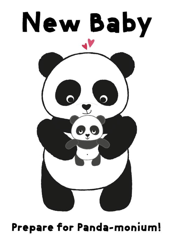 New Baby Panda-monium card created by Wink Design - Michelle Roberts