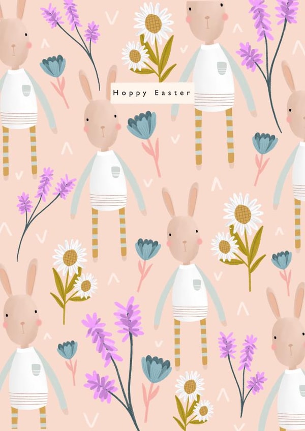 Hoppy Easter card created by Printed Picnic