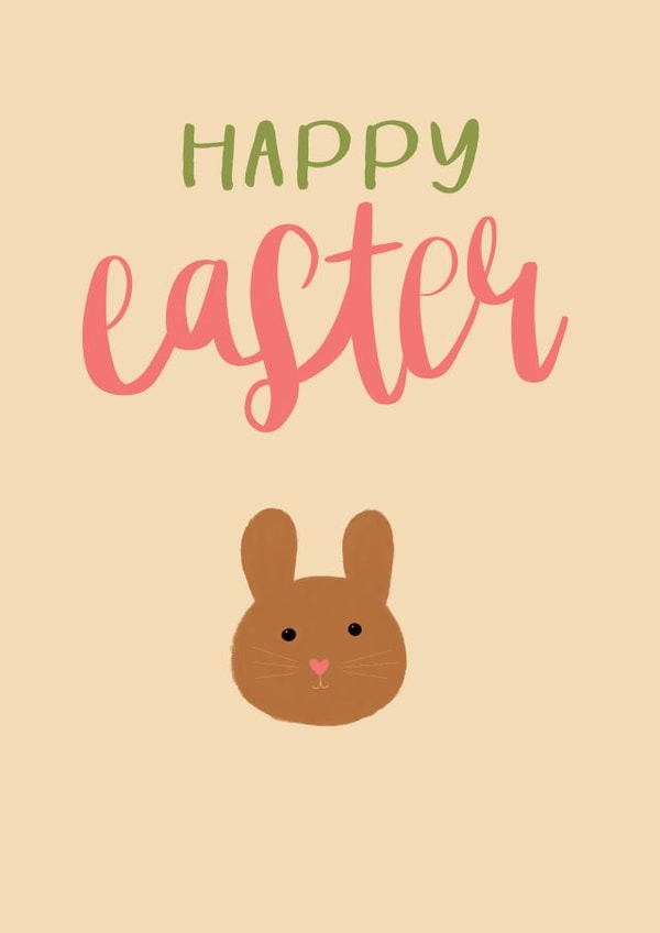 Happy Easter Bunny Card created by Lucie Lloyd