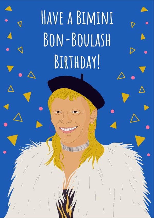 Bimini Bon-Boulash Birthday created by Conor Rawson