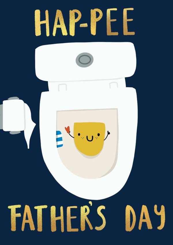 HAP-PEE FATHER'S DAY created by NICHOLA COWDERY ILLUSTRATIONS 