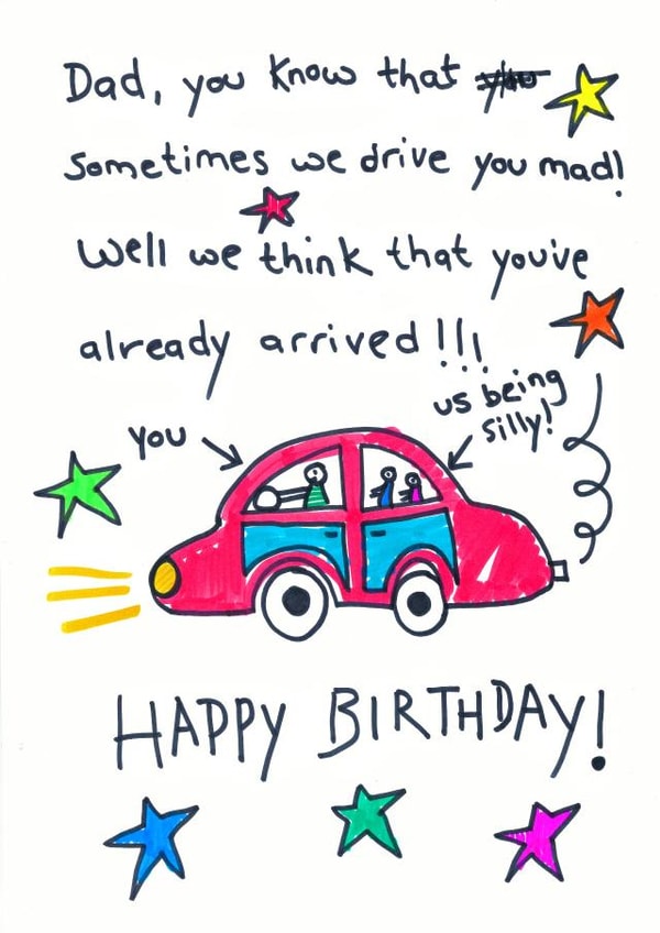 Driving Dad Mad! created by Sitting Knitting