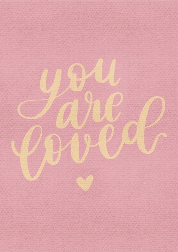 You Are Loved Card created by Lucie Lloyd