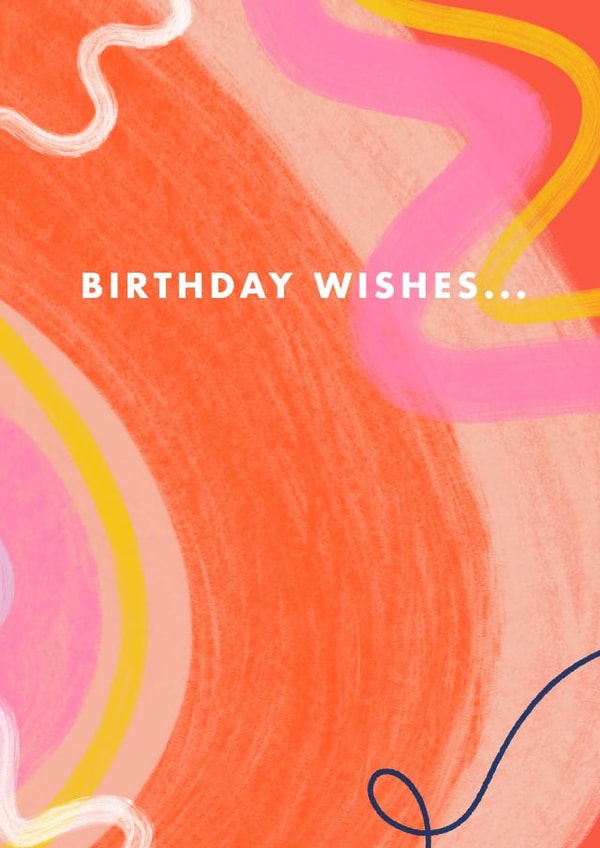 Sunset Birthday Wishes  created by ClaudiaIllustrates