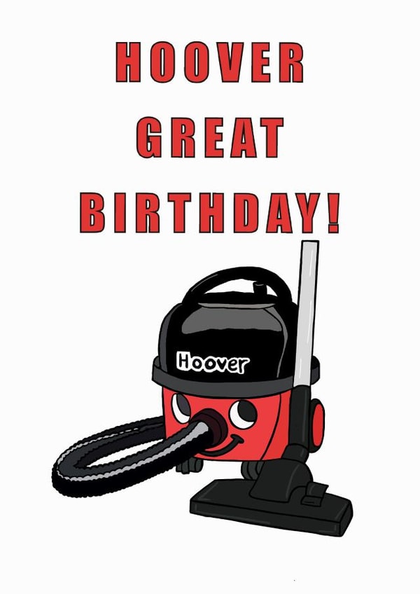 Hoover Great Birthday created by Jenny Wren Designs
