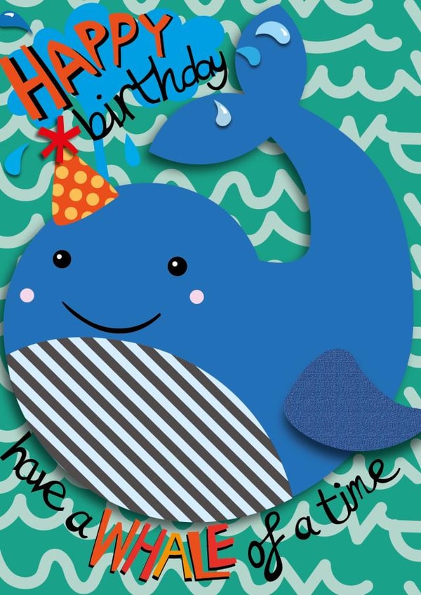 Birthday Whale created by jesskate