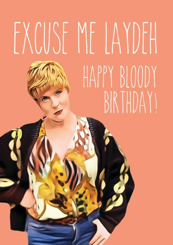 Excuse Me Laydeh created by Pop Culture Cards