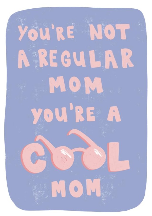 Not a regular mom created by @SarahFox.Illustration 