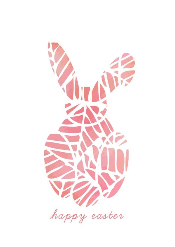 Happy Hoppy Easter Bunny created by Freya Muir-Johns