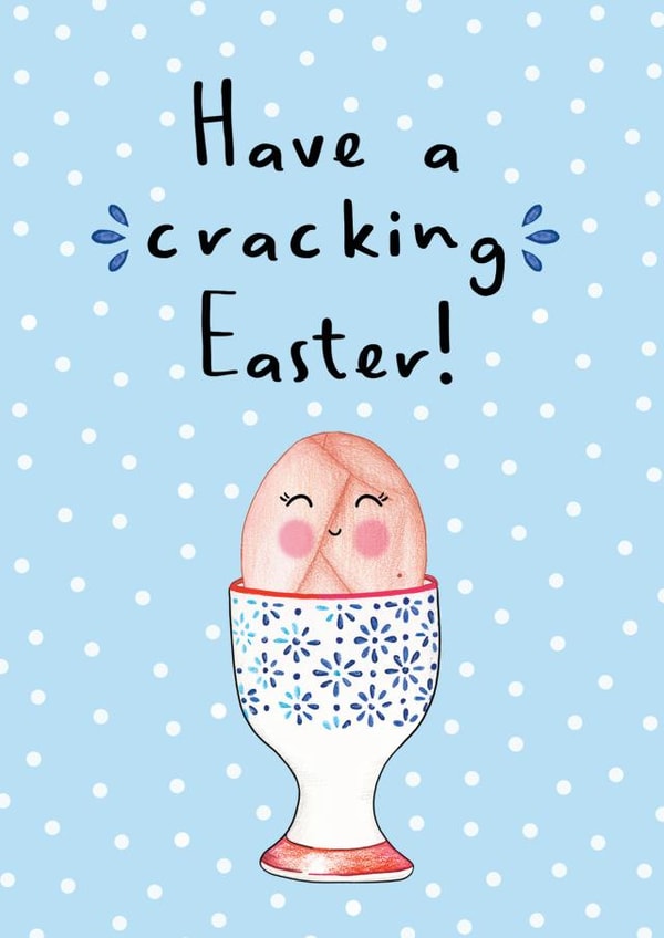 Easter Egg Happy Easter Card created by Amy Florence Design
