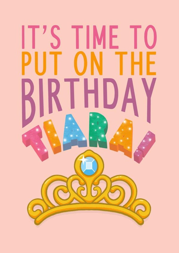 Birthday Tiara created by Katherine Lynas