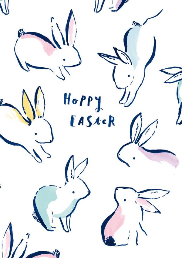 Hoppy Easter Bunnies Card created by Hotchpotch 