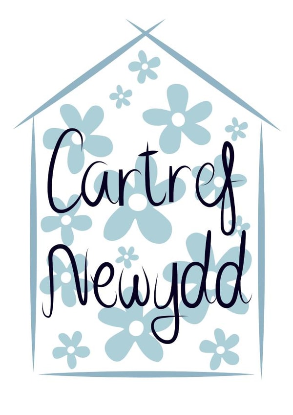 Cute Welsh New Home Card - Flowers - Cartref Newydd created by Leah Roberts