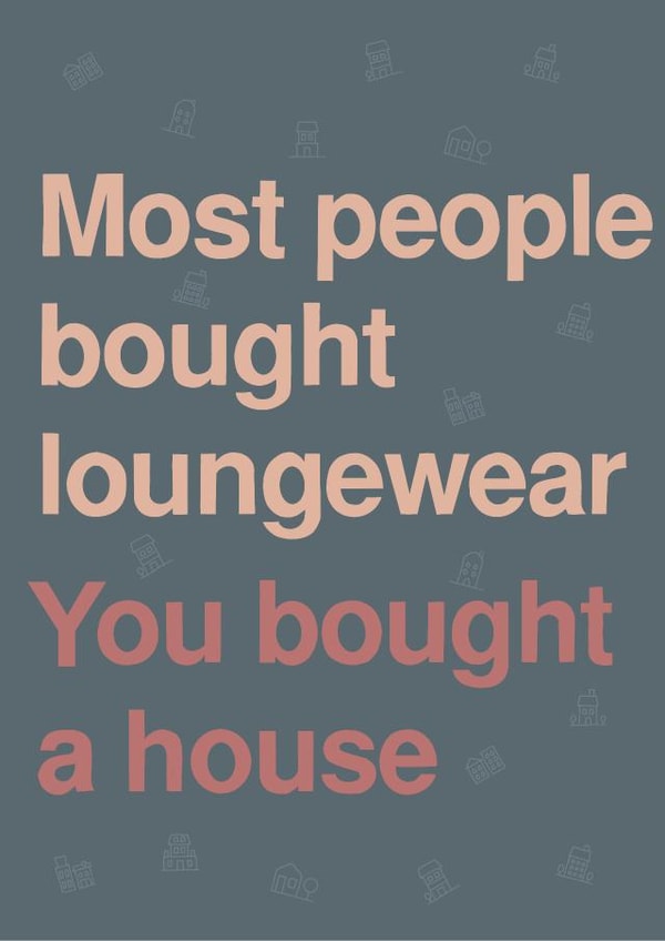 Loungewear New house card created by Red Koala