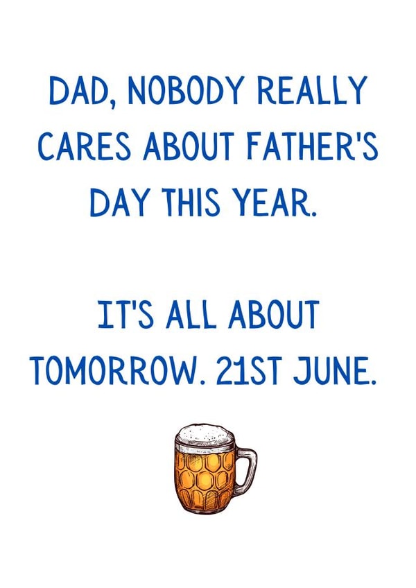 21st June Father's Day Card created by Em Designs
