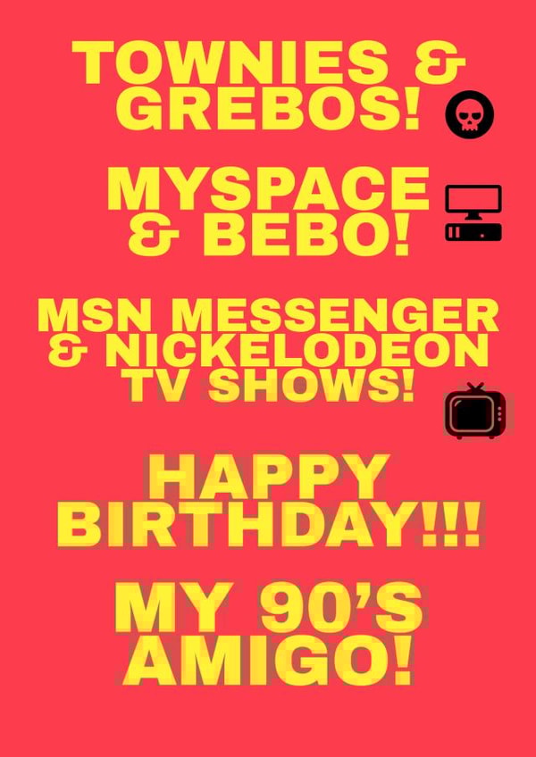 90'S KIDS!  created by Knees-up!