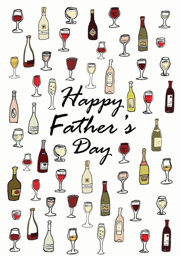 Wine Lover, Father's Day card created by A Ray of Sunshine Cards