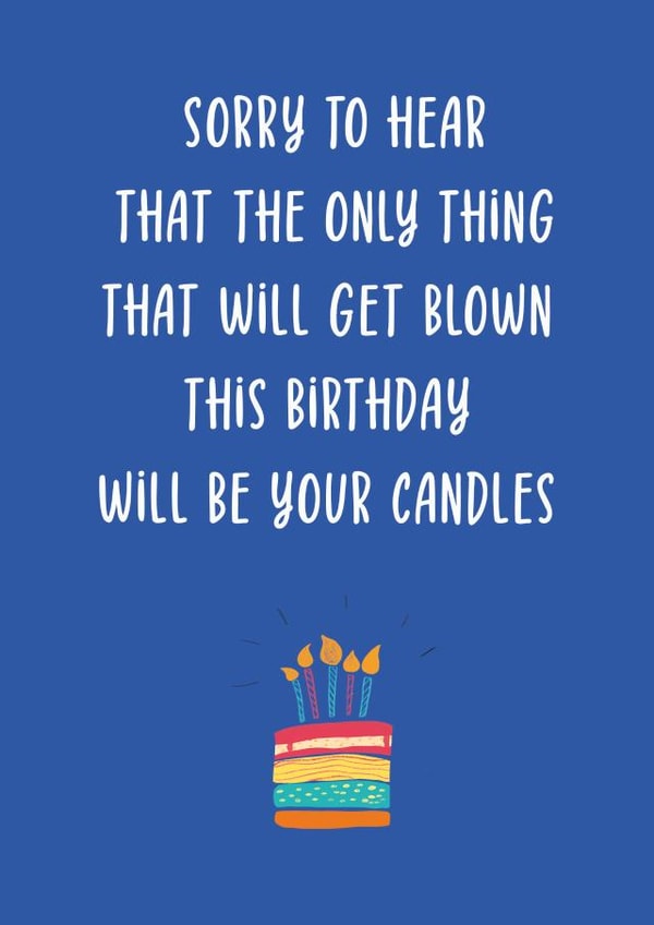 Cheeky Birthday Card created by Petals and Letters