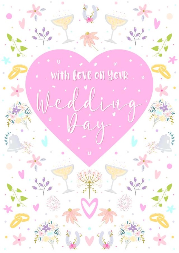 Wedding Day - With love created by Little Cat Creates