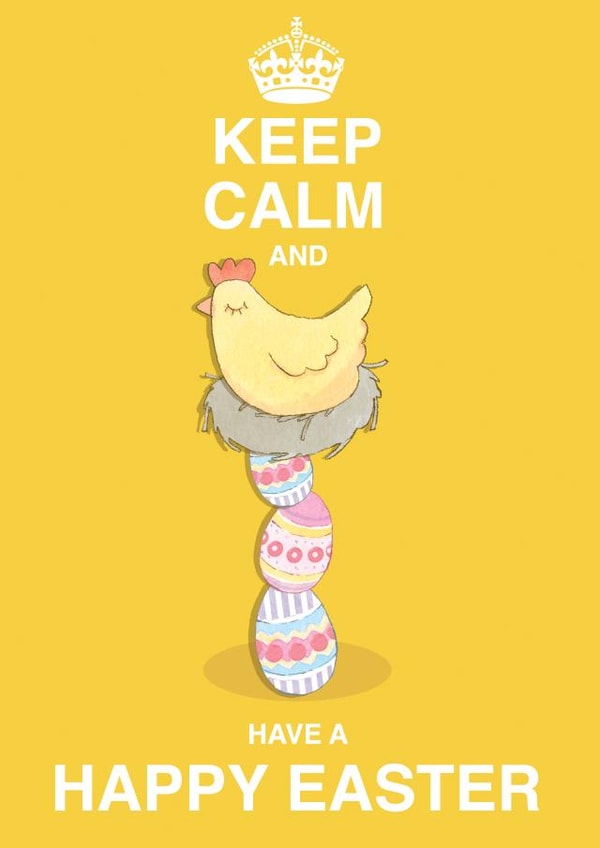 Keep Calm and have a Happy Easter 1001 created by Siobhan at april rose