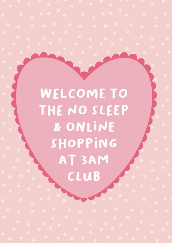 Welcome to the no sleep club! created by Curious Day