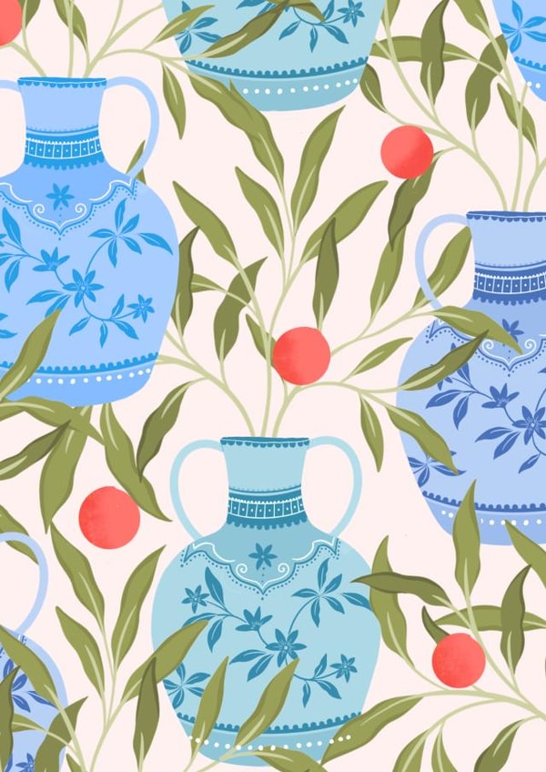 Vases created by Olivia Slater