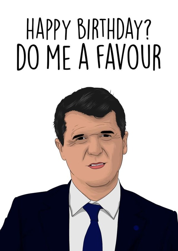 Roy Keane - Happy birthday? Do me a favour created by The Sport Rag