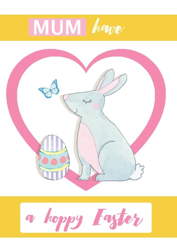 Easter Mum card created by Siobhan at april rose