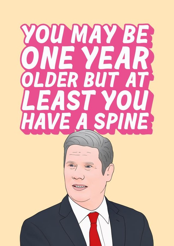 Keir Starmer's Spine created by Hey Huns It's Nicole