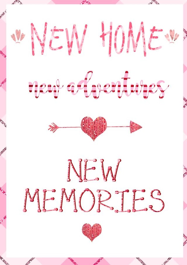 New home  created by Unique Greeting Cards, Gifts & Stickers