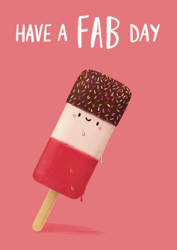 Fab Birthday Card created by Sophie Kent Illustration