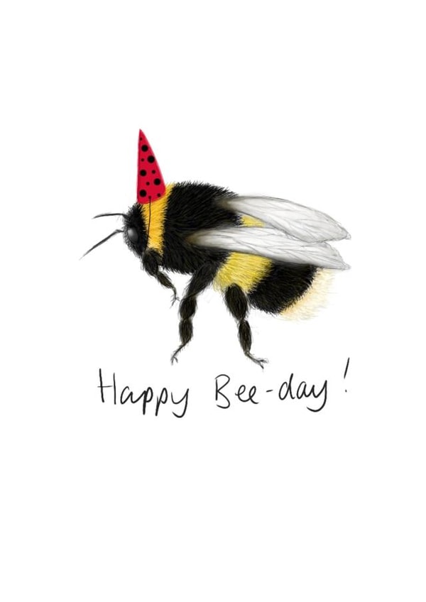 Happy Bee-day! created by Leanne Helena J