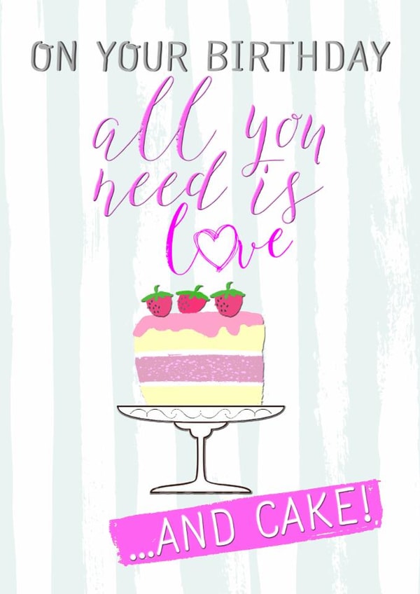 All You Need Is Love And Cake created by June Malone