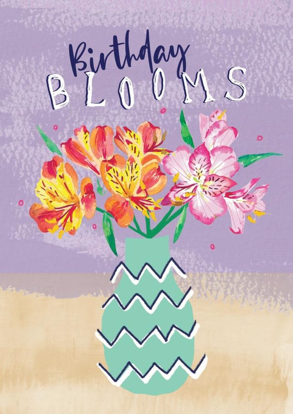 Birthday Blooms Card created by Molly Emilia Rose