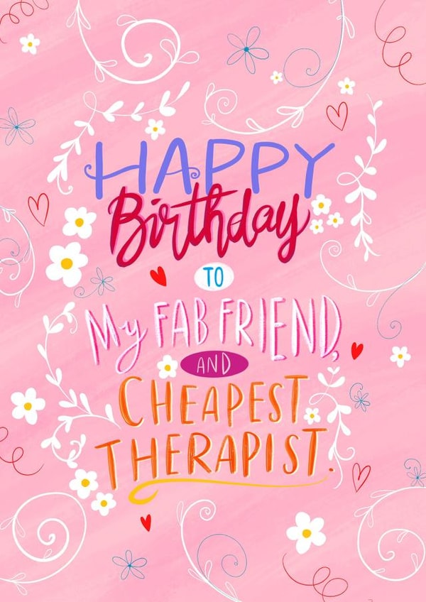 Fab Friend Birthday Card created by daminidesigns