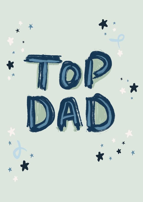 Fathers Day Top Dad Card created by Jatinder Creates