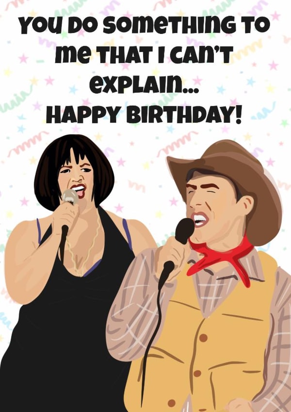Funny Birthday Card - Nessa And Bryn - Gavin And Stacey created by Lucy Digital Designs