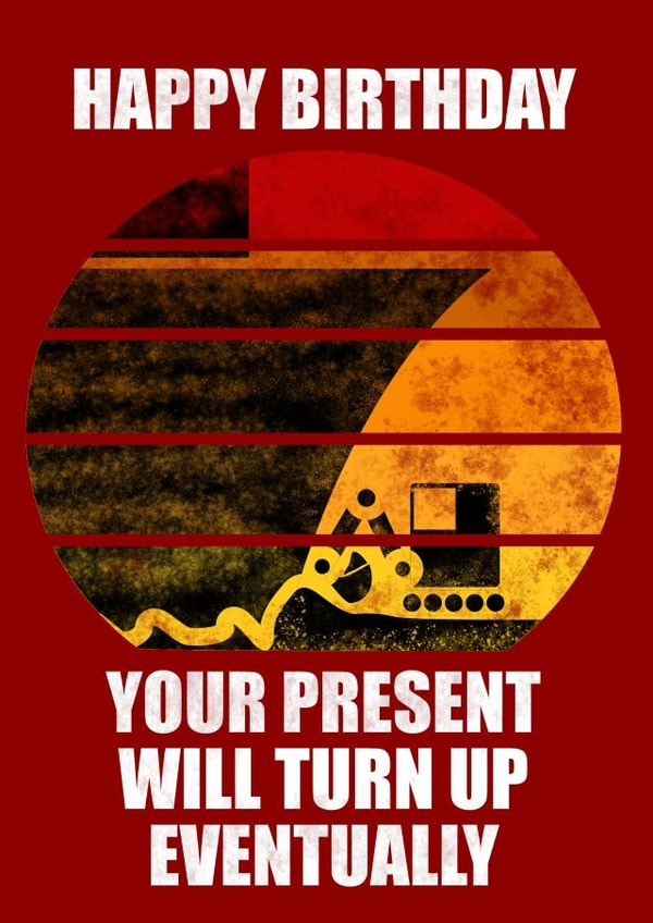 Suez Canal Birthday Gift Excuse created by Doodle Rob