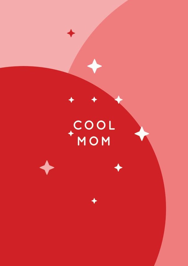 Cool Mom, Mean Girls Birthday Card created by Aimee Mac Illustration