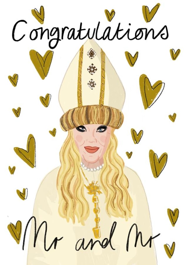 Moira Rose Wedding Mr And Mr Card created by Faye Finney