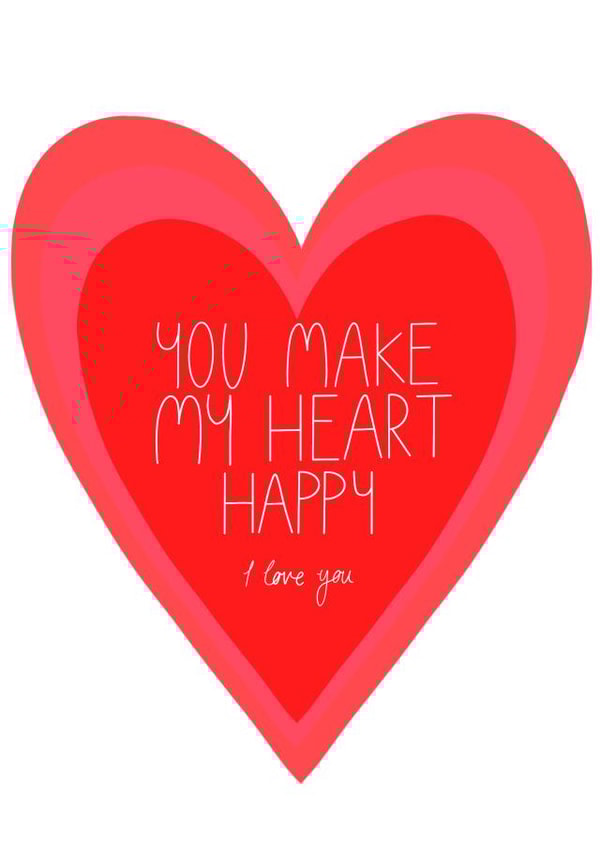 I love you anniversary card created by CardsbyAliceUK