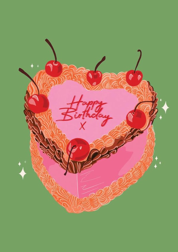 Birthday Cake Card created by Charlie Lambert