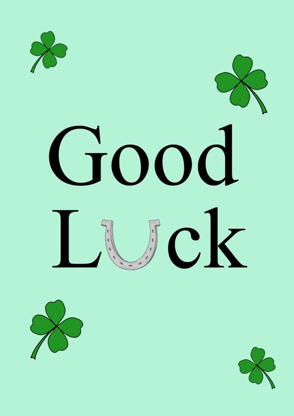 Good Luck Card created by unaanu