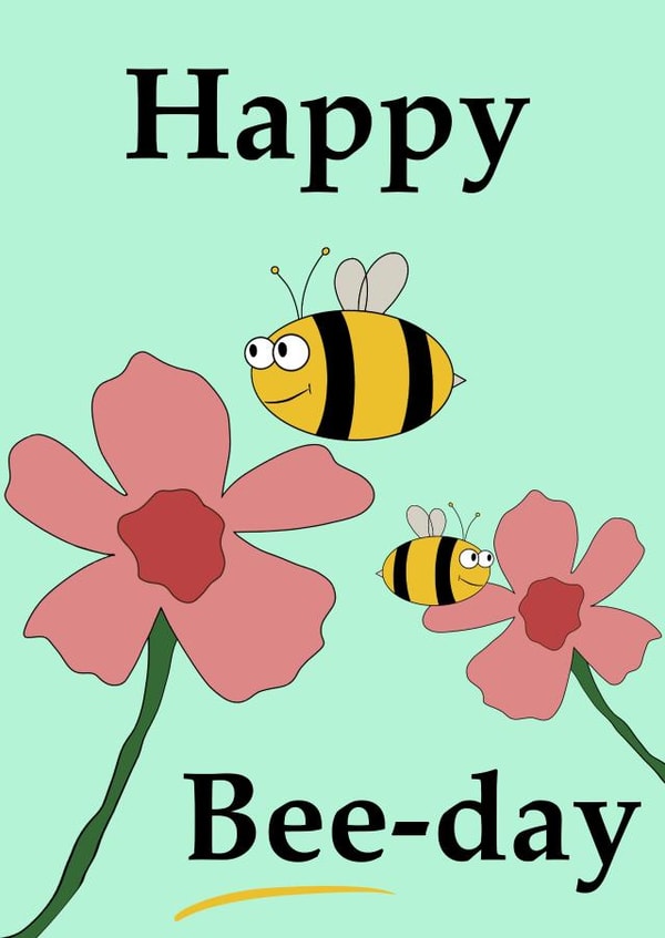 Happy Bee-day! created by unaanu