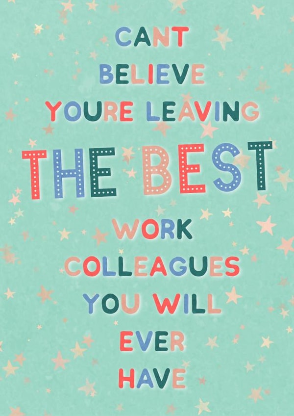 New job / leaving card created by Paper Wishes Co