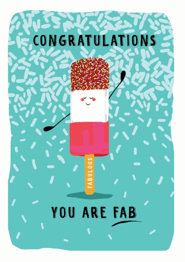 Fab Ice Lolly Congratulations created by Leebee Designs