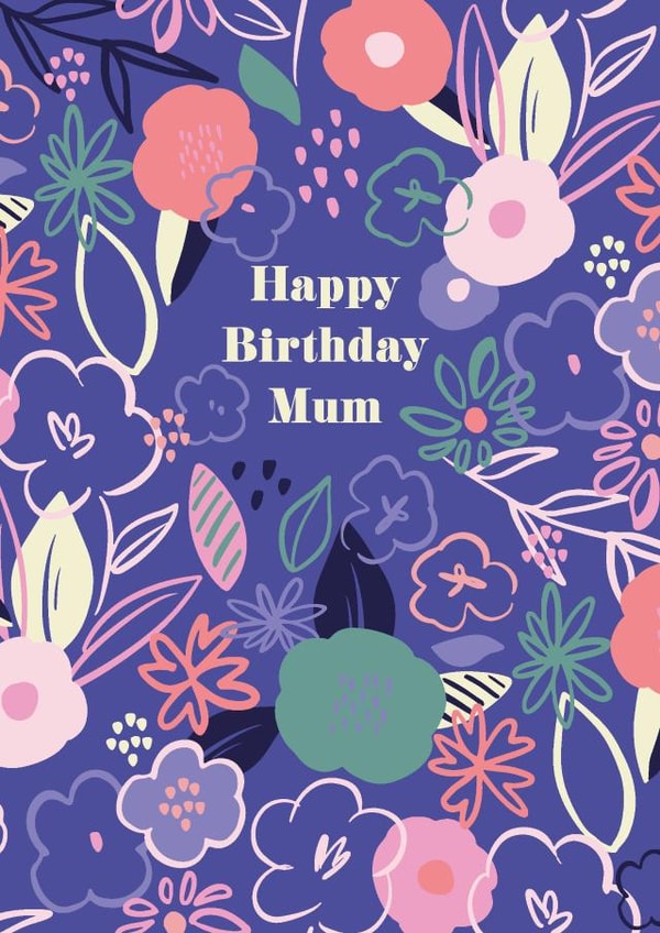 Happy Birthday Mum 1001 created by Sazerelli Designs